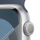 Apple Watch Series 9 GPS Cassa 45mm in Alluminio Argento con Cinturino Sport Blu Tempesta - S/M 4