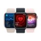 Apple Watch Series 9 GPS Cassa 45mm in Alluminio Argento con Cinturino Sport Blu Tempesta - S/M 8