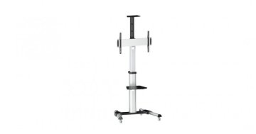 Reflecta 23210 Supporti a parete per TV 177,8 cm (70") Pavimento Alluminio, Nero