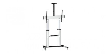 Reflecta 23211 Supporti a parete per TV 2,54 m (100") Pavimento Alluminio, Nero