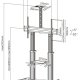Reflecta 23211 Supporti a parete per TV 2,54 m (100