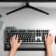Kensington Pro Fit Ergo TB550 mouse Ufficio Mano destra RF senza fili + Bluetooth Trackball 1600 DPI 10
