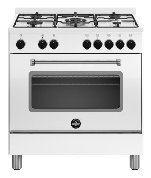 Bertazzoni La Germania Americana AMN855EBV/24 cucina Elettrico Gas Bianco