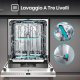 Hisense HV673B60 lavastoviglie A scomparsa totale 16 coperti B 16