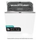 Hisense HV673B60 lavastoviglie A scomparsa totale 16 coperti B 4