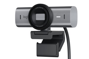 Logitech MX Brio 705 for Business webcam 8,5 MP 4096 x 2160 Pixel USB 3.2 Gen 1 (3.1 Gen 1) Alluminio, Nero