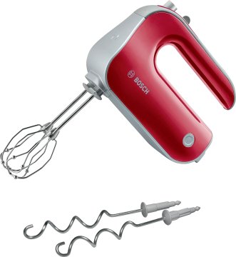 Bosch MFQ40303 Sbattitore Styline Colour 500 W Rosso, Argento
