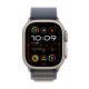Apple Watch Ultra 2 GPS + Cellular, Cassa 49m in Titanio con Blu Alpine Loop - Large 3