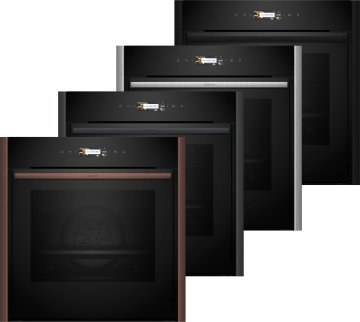 Neff N 70 B59CR7KY0 forno 71 L Bronzo, Antracite, Nero, Argento