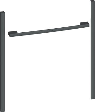Neff Z9060AY0 accessorio e componente per forno Antracite, Grigio Alluminio Kit di design