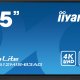 iiyama TE6512MIS-B3AG visualizzatore di messaggi Design chiosco 165,1 cm (65