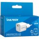 Vultech CC-120PDCUGWH Caricabatterie per dispositivi mobili Universale Bianco AC Ricarica rapida Interno 5