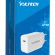 Vultech CC-167PDCUGWH Caricabatterie per dispositivi mobili Universale Bianco AC Ricarica rapida Interno 5