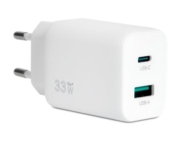 Vultech CC-233PDCUGWH Caricabatterie per dispositivi mobili Universale Bianco AC Ricarica rapida Interno
