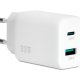 Vultech CC-233PDCUGWH Caricabatterie per dispositivi mobili Universale Bianco AC Ricarica rapida Interno 2