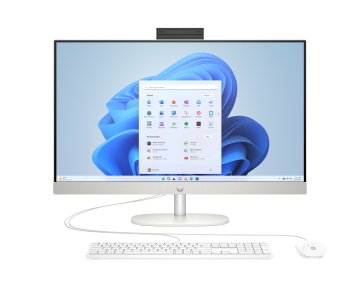 HP 27 inch All-in-One 27-cr0015nl PC Intel® Core™ i5 i5-1335U 68,6 cm (27") 1920 x 1080 Pixel PC All-in-one 8 GB DDR4-SDRAM 512 GB SSD Windows 11 Home Wi-Fi 6 (802.11ax) Bianco