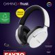 Trust GXT 491W FAYZO Auricolare Con cavo e senza cavo A Padiglione Gaming USB tipo-C Bluetooth Nero, Bianco 10