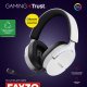 Trust GXT 491W FAYZO Auricolare Con cavo e senza cavo A Padiglione Giocare USB tipo-C Bluetooth Nero, Bianco 10