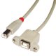 Lindy 31800 cavo USB 0,5 m USB B Grigio 2