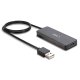 Lindy 42986 hub di interfaccia USB 2.0 480 Mbit/s Nero 4