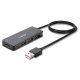 Lindy 42986 hub di interfaccia USB 2.0 480 Mbit/s Nero 6