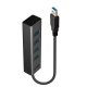 Lindy 43324 hub di interfaccia USB 3.2 Gen 1 (3.1 Gen 1) Type-A 5000 Mbit/s Nero 2