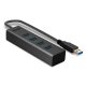 Lindy 43324 hub di interfaccia USB 3.2 Gen 1 (3.1 Gen 1) Type-A 5000 Mbit/s Nero 4