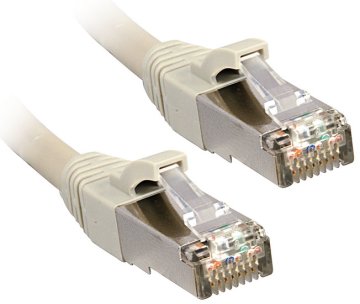 Lindy 0.5m Cat6 F/UTP cavo di rete Grigio 0,5 m F/UTP (FTP)