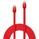 Lindy 47511 cavo di rete Rosso 1 m Cat6 3