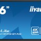 iiyama TE8614MIS-B1AG visualizzatore di messaggi Pannello piatto interattivo 2,17 m (85.6