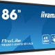 iiyama TE8614MIS-B1AG visualizzatore di messaggi Pannello piatto interattivo 2,17 m (85.6
