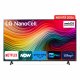 LG NanoCell 50'' Serie NANO82 50NANO82T6B, TV 4K, 3 HDMI, SMART TV 2024 2