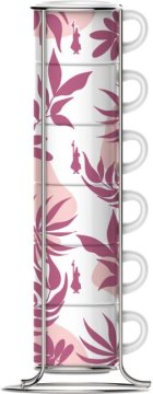Bialetti SS2024001 tazza Rosa, Bianco Espresso 1 pz