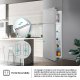 Hisense RI1P205NEWE frigorifero con congelatore Da incasso 205 L E Bianco 12
