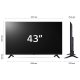 LG UHD 43'' Serie UR73 43UR73006LA.APIQ, TV 4K, 3 HDMI, SMART TV 2023 10