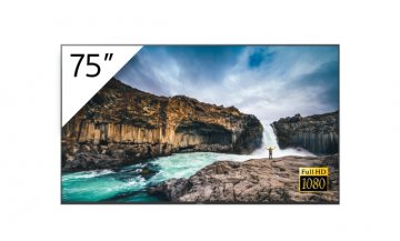 Sony Professional BRAVIA FWD-75X905H Pannello piatto per segnaletica digitale 190,5 cm (75") LCD Wi-Fi 620 cd/m² 4K Ultra HD Nero Processore integrato Android 9