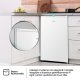 Hisense congelatore verticale FV78D4AWE 61L Classe E Porta Reversibile 13
