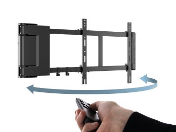 Multibrackets 4500 Supporto TV a parete 152,4 cm (60") Nero