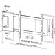 Multibrackets 4500 Supporto TV a parete 152,4 cm (60