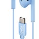 SBS Studio Mix 65c Cuffie Cablato In-ear Musica e Chiamate USB tipo-C Ciano 2