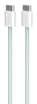 PURO PUCCCFABK415MTGRN cavo USB USB 2.0 1,5 m USB C Verde