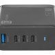Cellularline MULTIPOWER DESK GAN 150W Caricabatterie da rete 150W con 4 porte ultra-compatto con tecnologia GAN 4