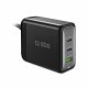 SBS TECHGSTUSB2C100W Caricabatterie per dispositivi mobili Universale Nero AC Ricarica rapida Interno 2
