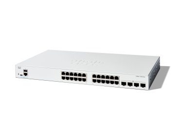 Cisco C1300-24T-4X switch di rete Gestito L2/L3 Gigabit Ethernet (10/100/1000) Bianco