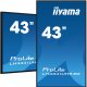 iiyama LH4341UHS-B2 visualizzatore di messaggi 108 cm (42.5