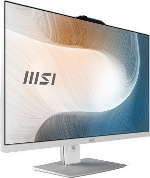 MSI Modern AM272P 12M-617IT Intel® Core™ i7 i7-1255U 68,6 cm (27") 1920 x 1080 Pixel PC All-in-one 16 GB DDR4-SDRAM 512 GB SSD Windows 11 Pro Wi-Fi 6E (802.11ax) Bianco