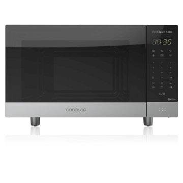 Cecotec ProClean 6110 Acciaio inox Microonde con grill Superficie piana 23 L 800 W