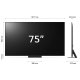 LG QNED AI 75'' Serie QNED86 75QNED86T6A, TV 4K, 4 HDMI, SMART TV 2024 11