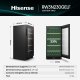 Hisense cantina vini RW3N230GELF libera installazione classe F 108 Bottiglie Doppia Temperatura Vetro Anti UB Connect Life 4