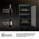 Hisense cantina vini RW3N230GELF libera installazione classe F 108 Bottiglie Doppia Temperatura Vetro Anti UB Connect Life 9